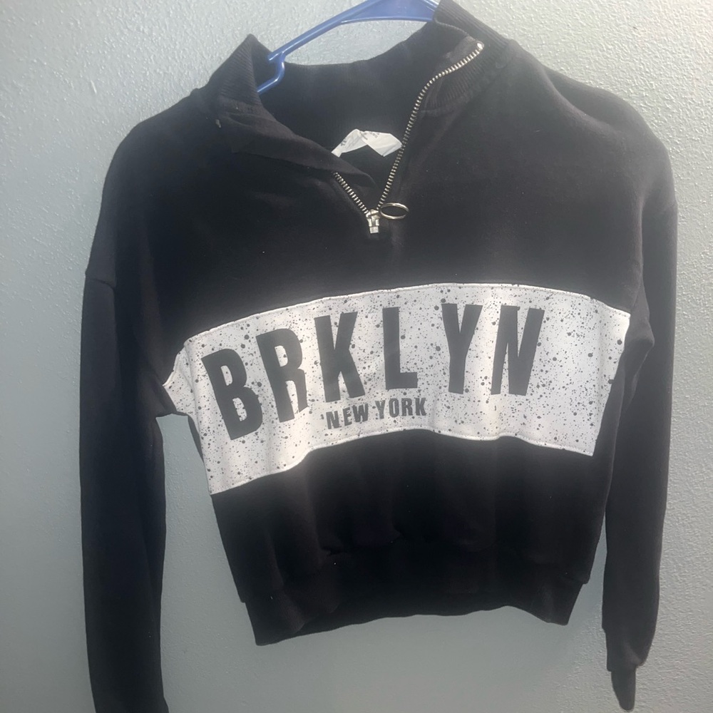 Crop top hoodie
